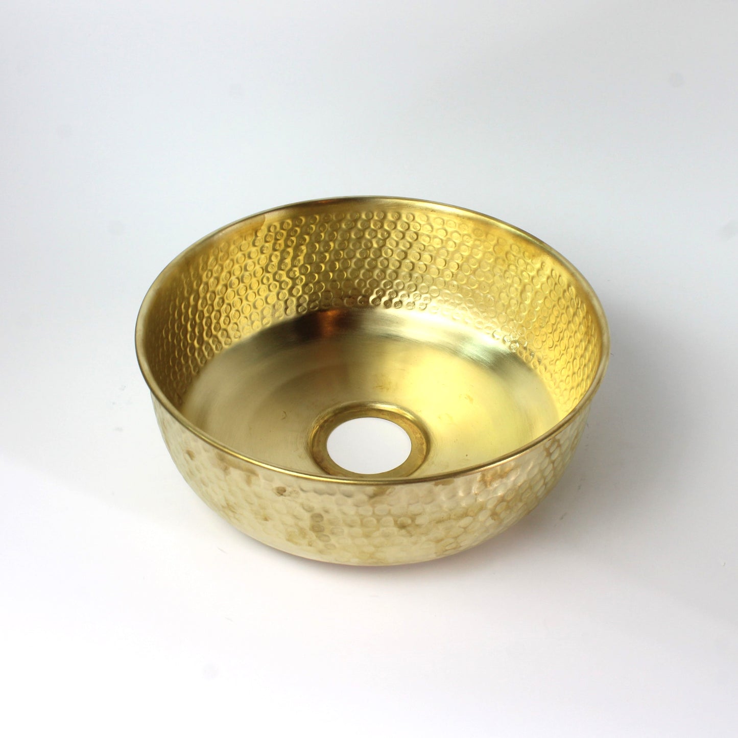 Round Brass Vessel Sink