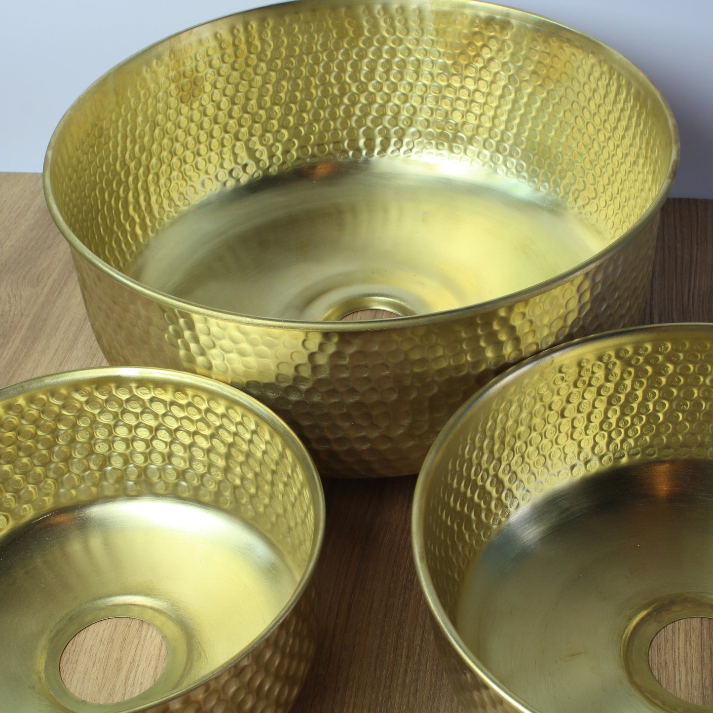 Round Brass Vessel Sink