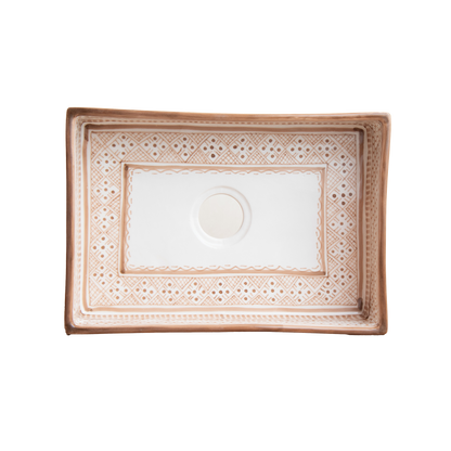 Mini Rectangular Heritage - Blush