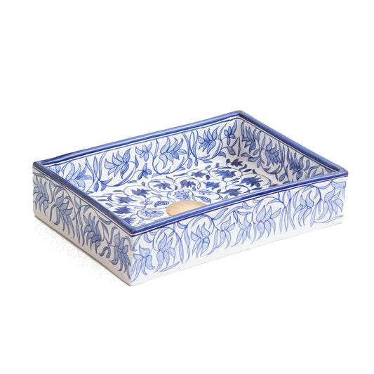 Rectangular Yasmine Blue