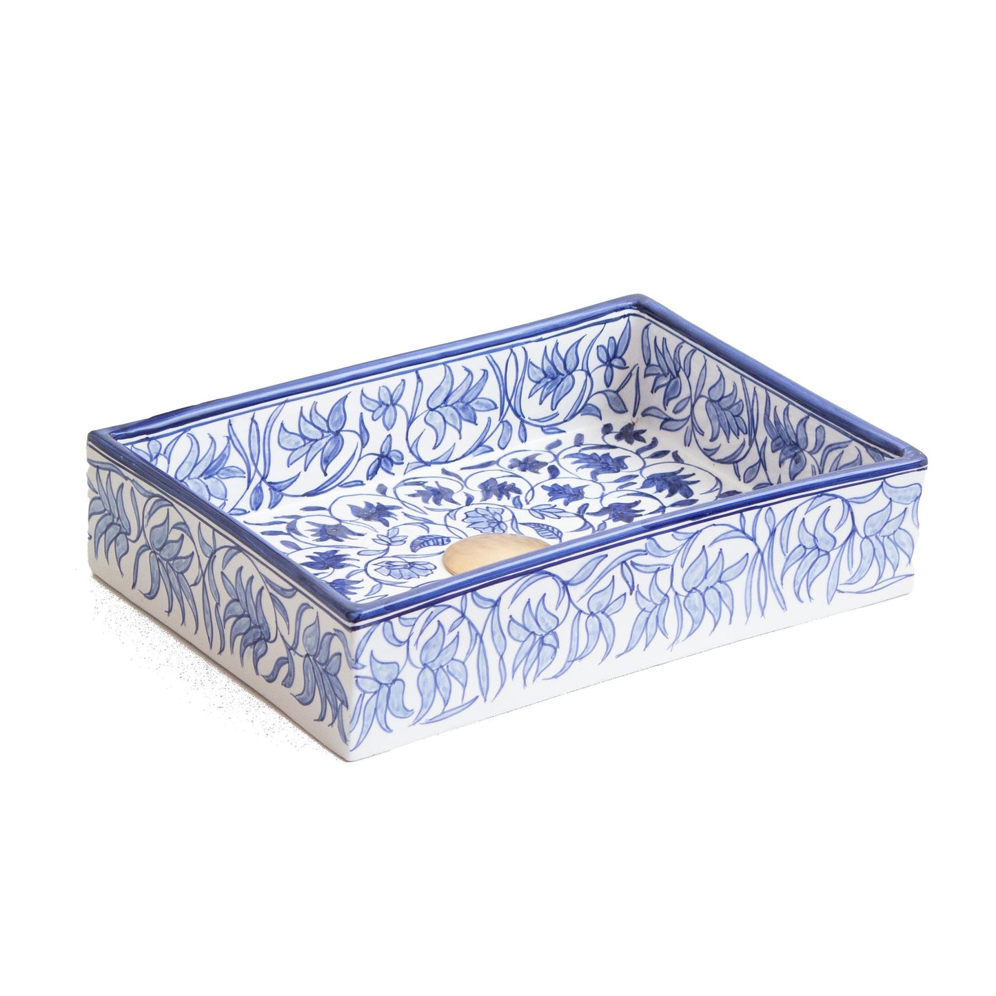 Rectangular Yasmine Blue