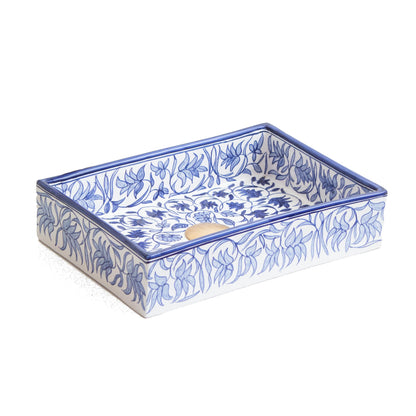 Rectangular Yasmine Blue