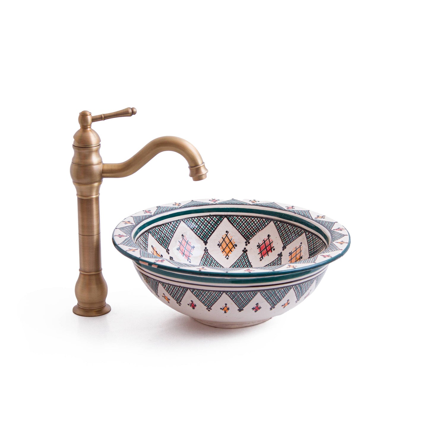 Asfi Weave - Teal Diamond