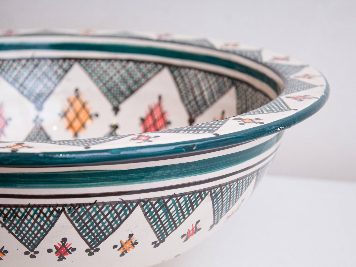 Asfi Weave - Teal Diamond