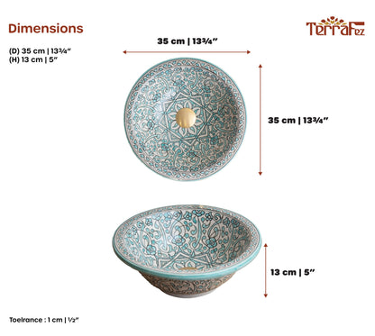 Atlas Medallion - Turquoise