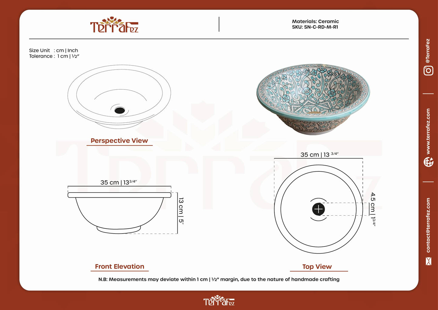Atlas Medallion - Turquoise
