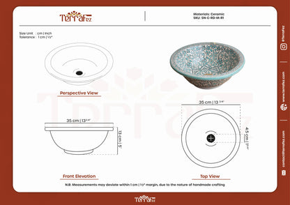 Atlas Medallion - Turquoise