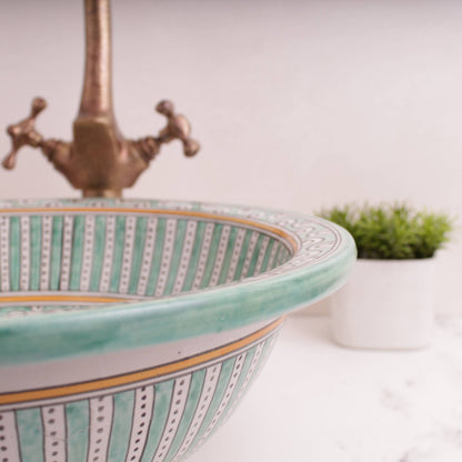 Chefchaouen Stars - Azure