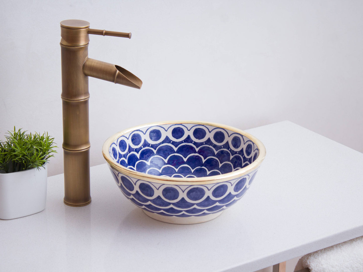 Essaouira Circles - Navy