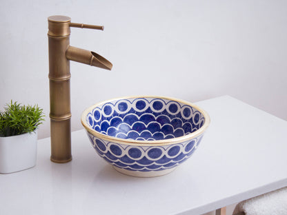 Essaouira Circles - Navy