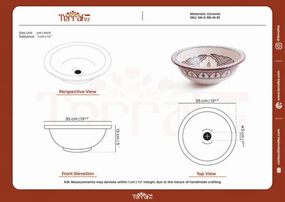 Marrakech Arches - Terracotta