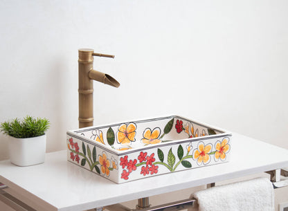 Mini Rectangular - Garden Blooms