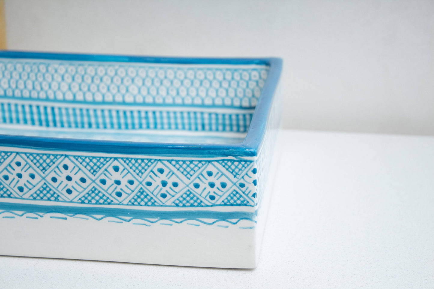Mini Rectangular Heritage - Azure
