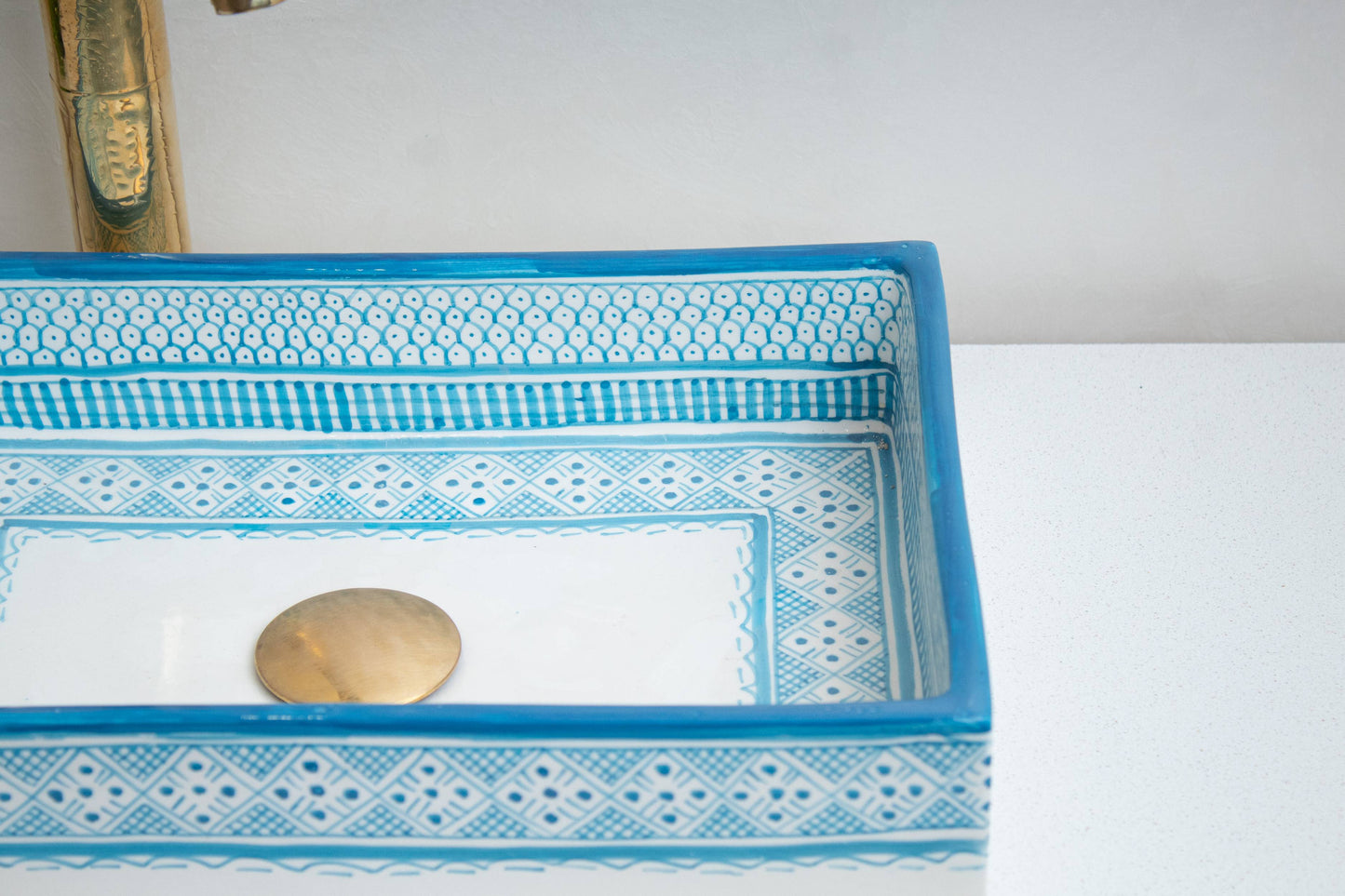 Mini Rectangular Heritage - Azure