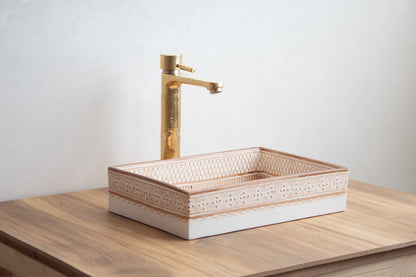 Mini Rectangular Heritage - Blush