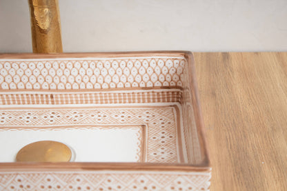 Mini Rectangular Heritage - Blush