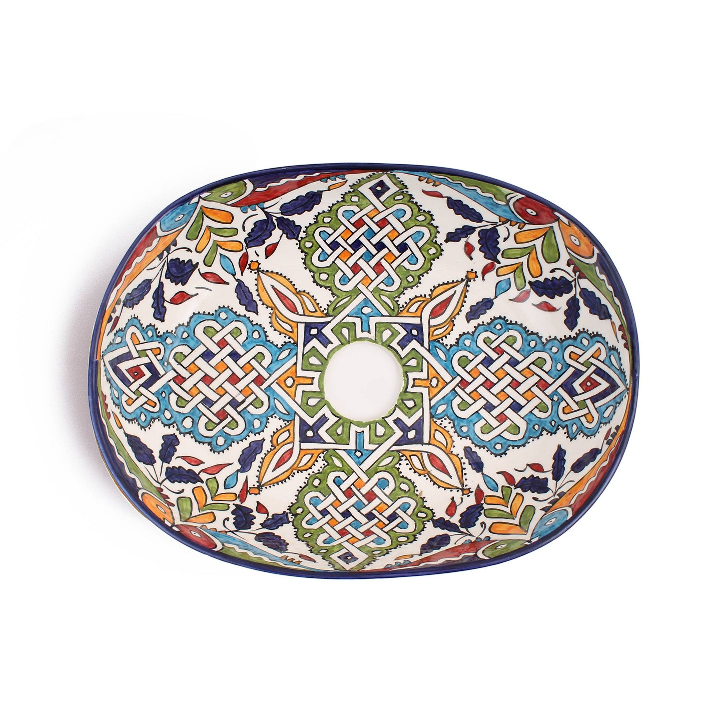 Oval Celtic Knot - Multicolor