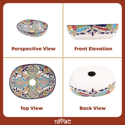 Oval Celtic Knot - Multicolor