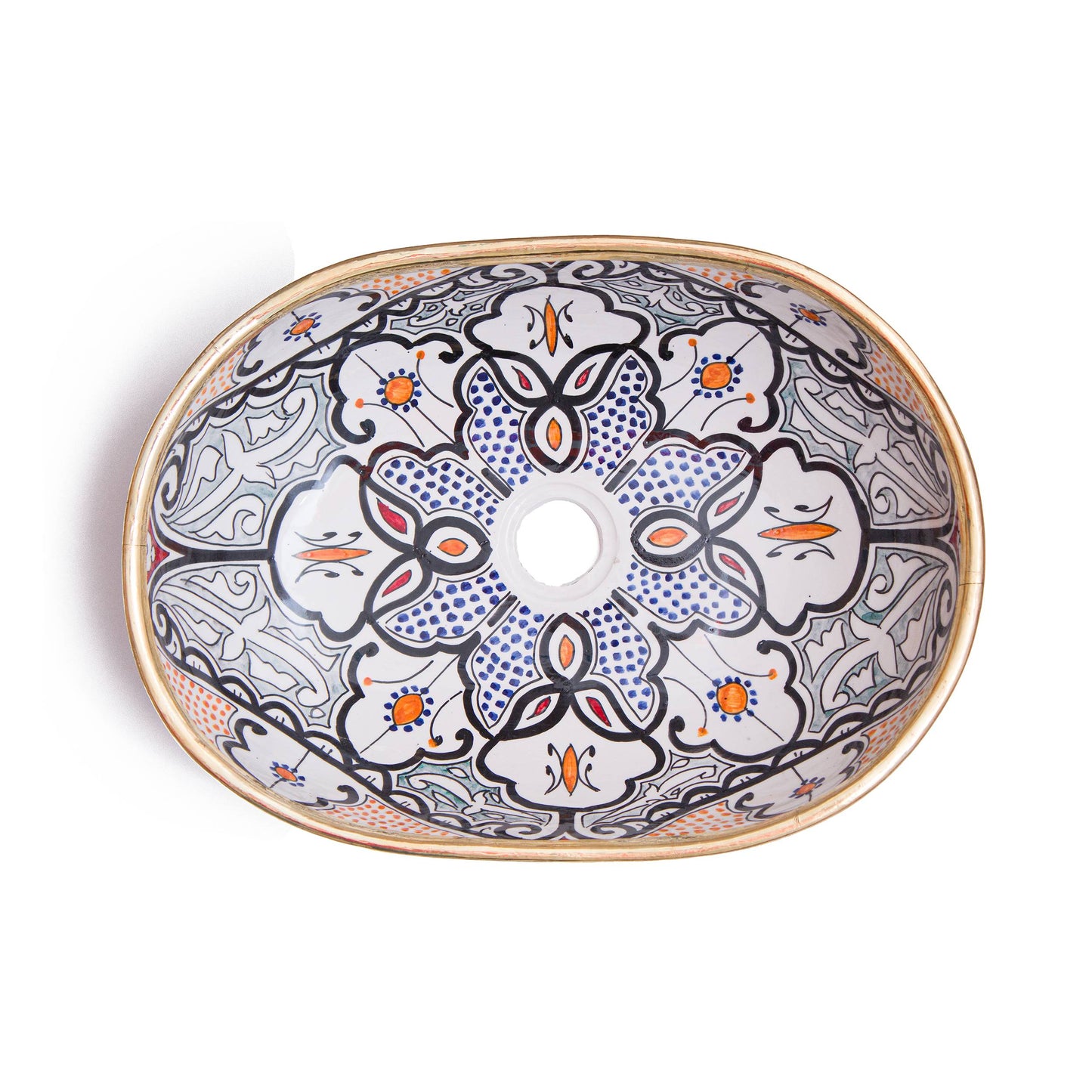 Oval Fes Codex - Charcoal