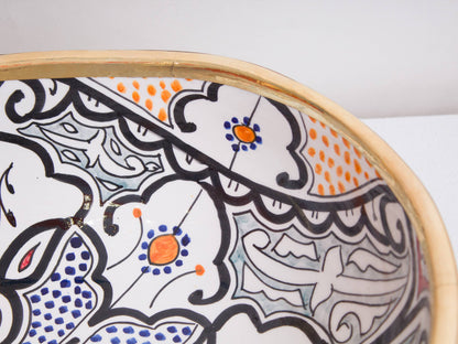 Oval Fes Codex - Charcoal