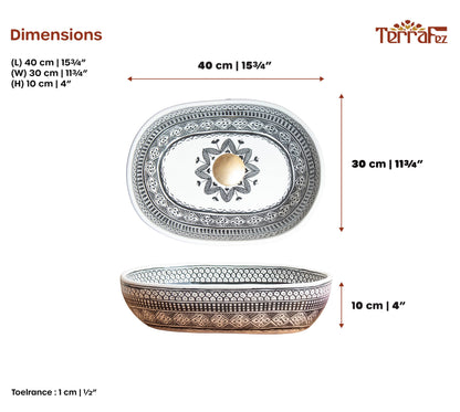 Oval Heritage - Black