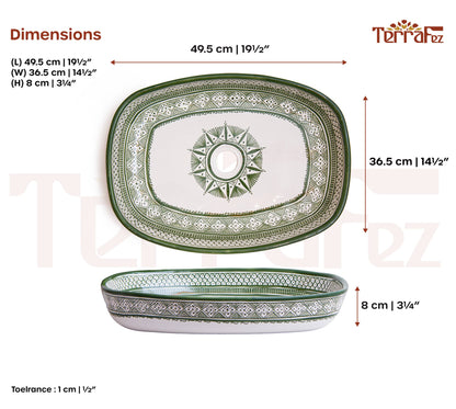 Oval Heritage - Green