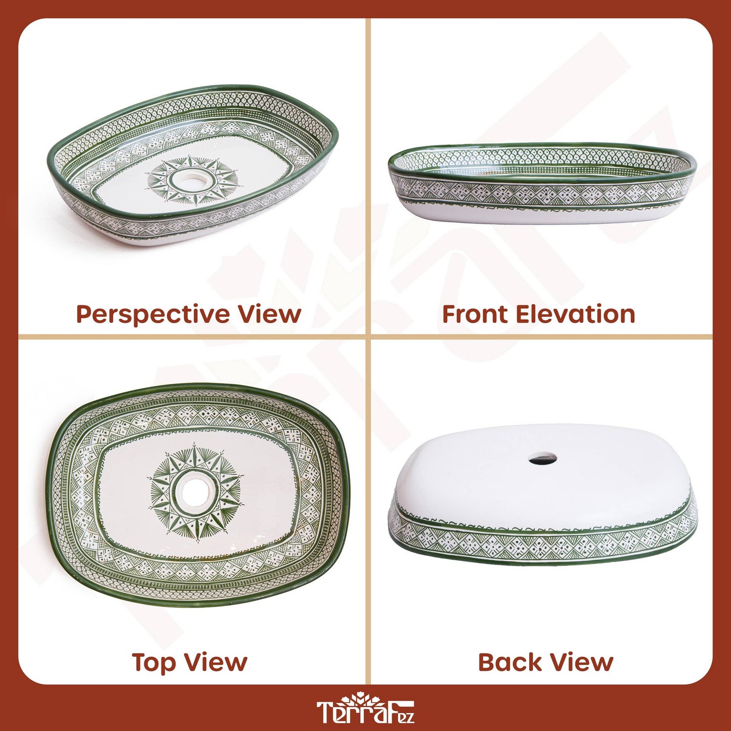 Oval Heritage - Green