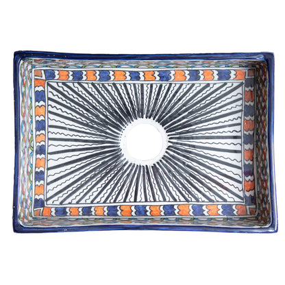 Mini Rectangular - Rainbow Scales