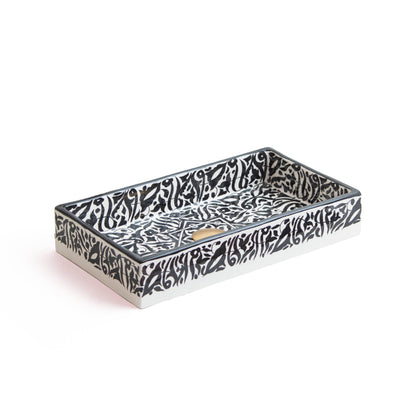 Rectangular Arabeska - Black