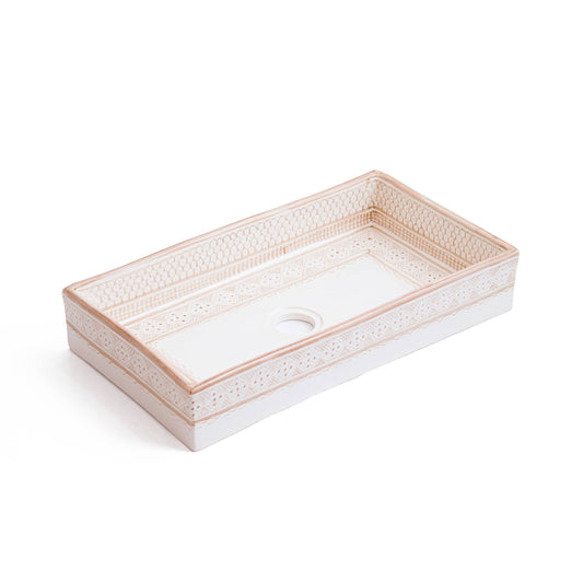 Rectangular Heritage - Blush