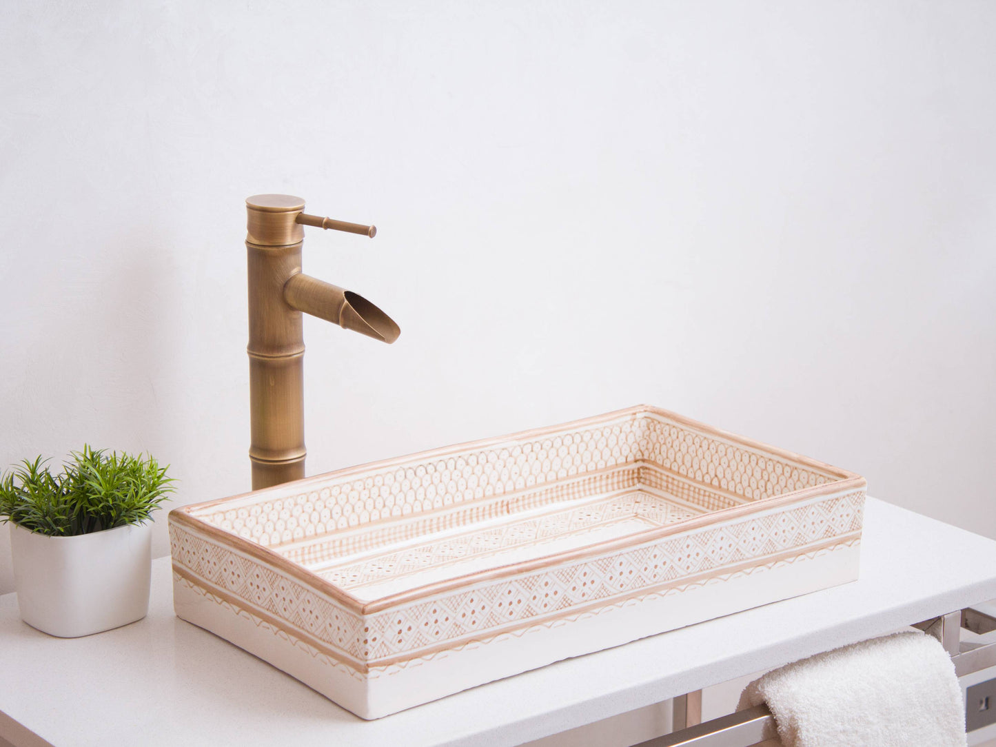 Rectangular Heritage - Blush