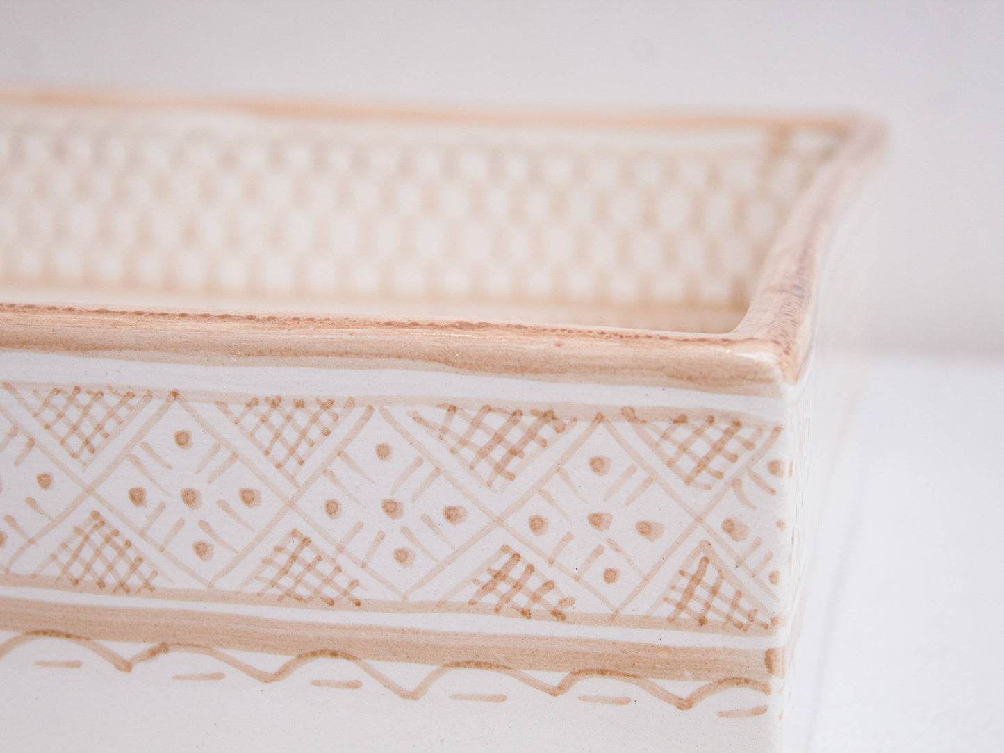 Rectangular Heritage - Blush