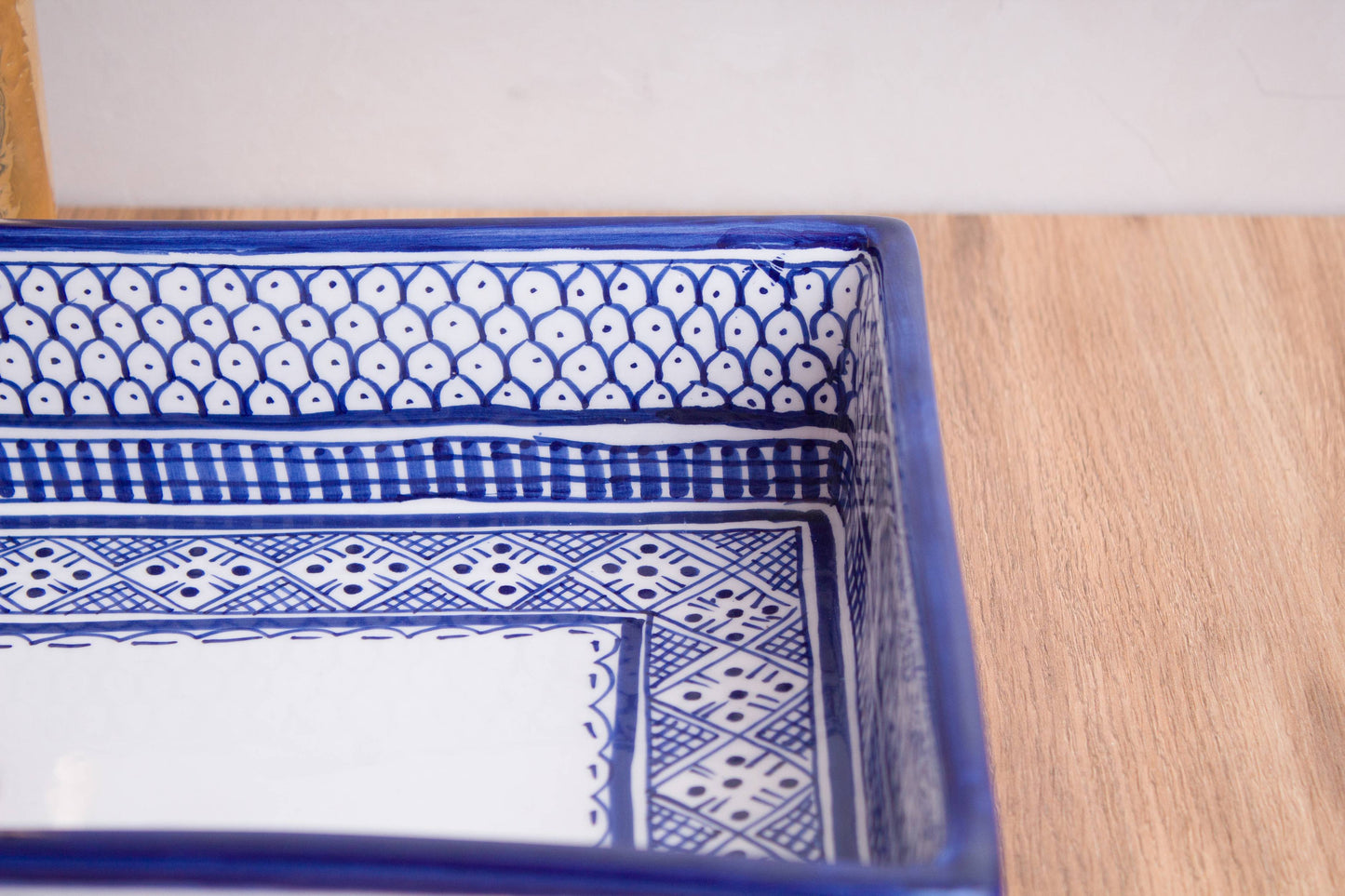 Rectangular Heritage - Indigo