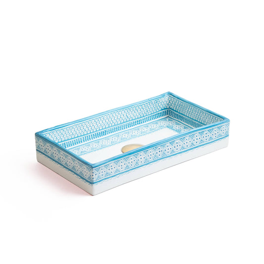 Rectangular Heritage - Turquoise