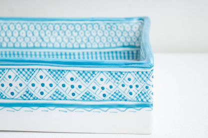 Rectangular Heritage - Turquoise