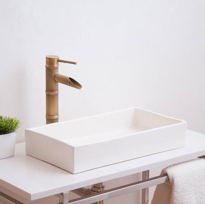 Rectangular Modern - White