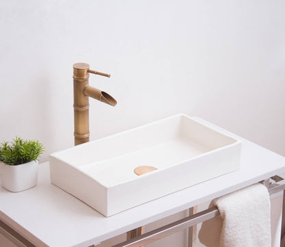 Rectangular Modern - White