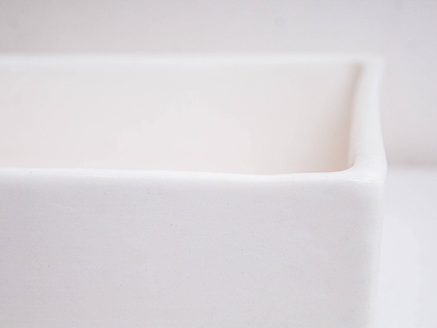 Rectangular Modern - White