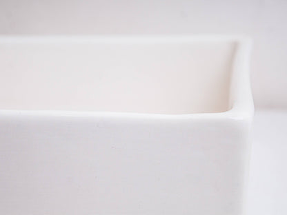 Rectangular Modern - White