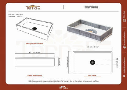 Rectangular Rays - Black