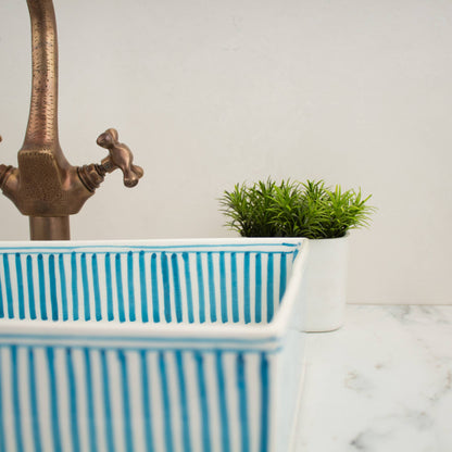 Rectangular Rays - Turquoise