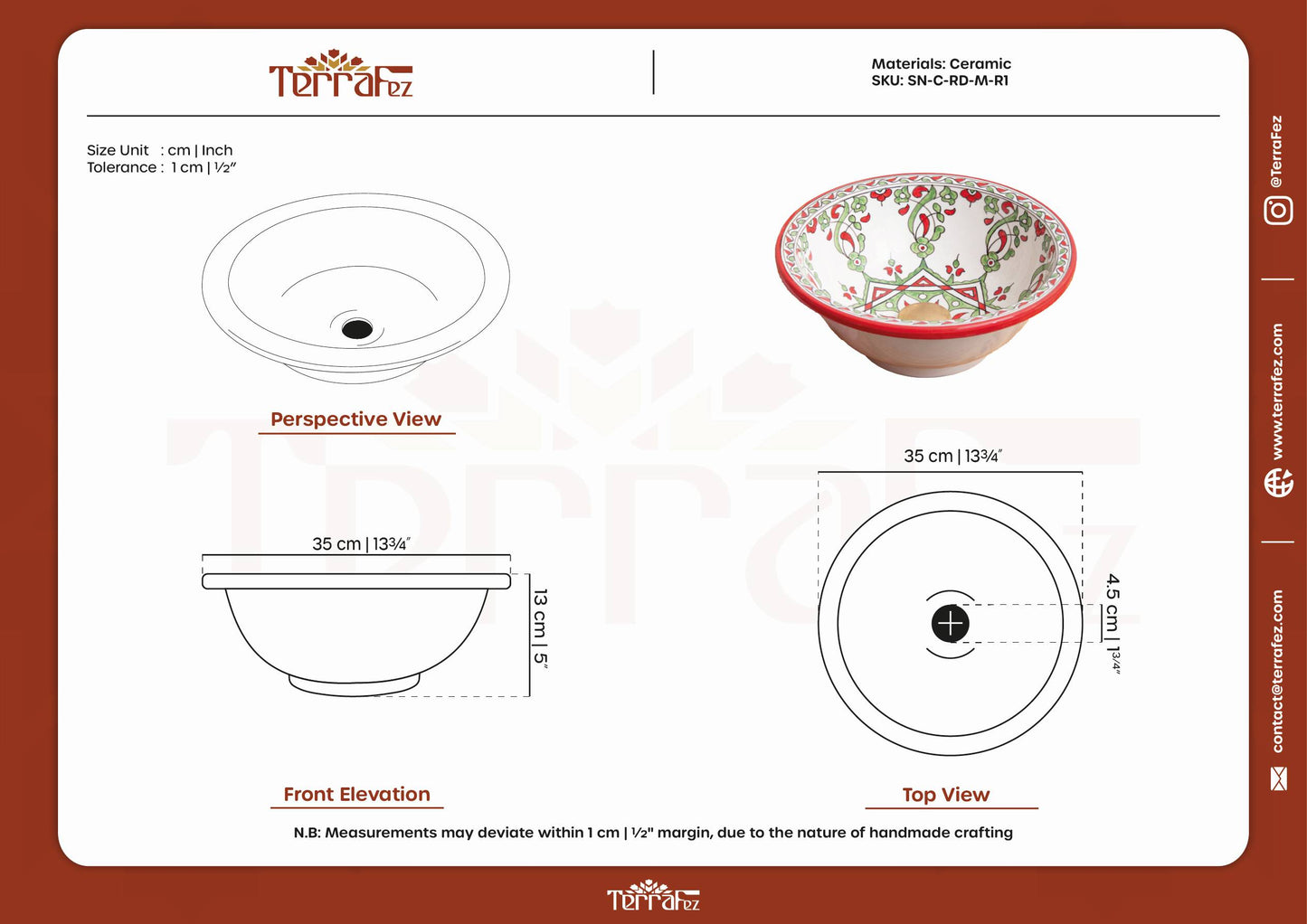 Roses of Rabat - Crimson