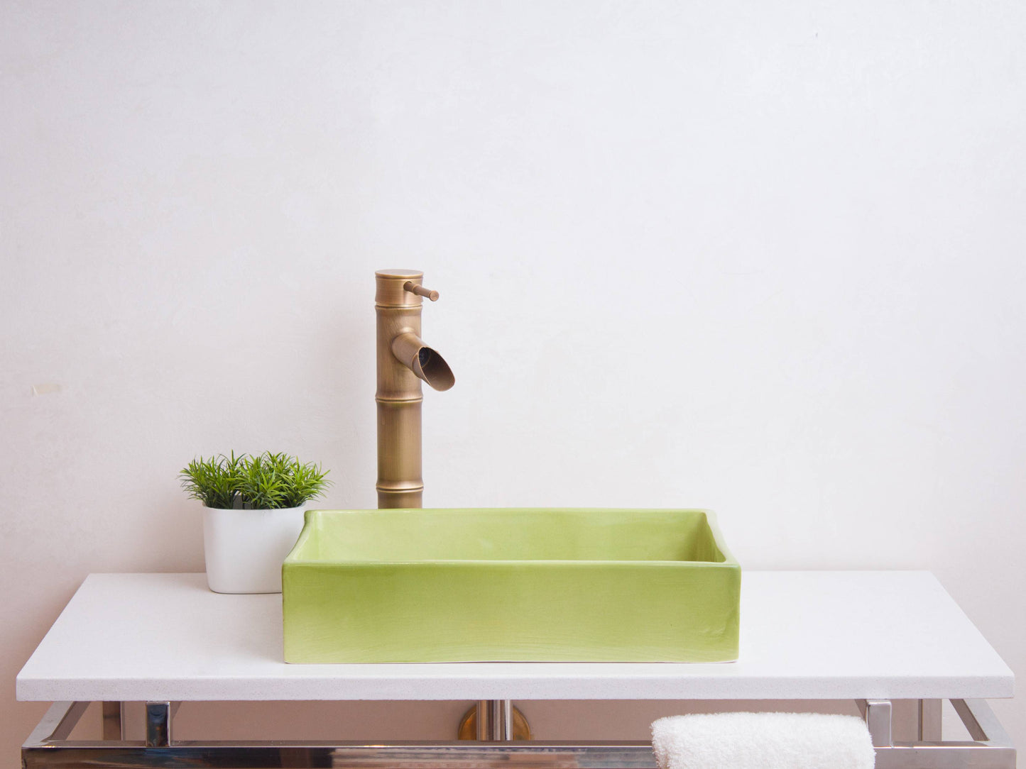 Mini Rectangular - Sage Glaze