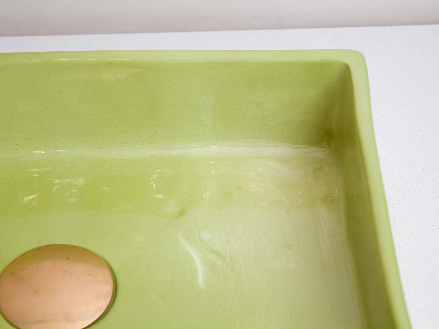 Mini Rectangular - Sage Glaze