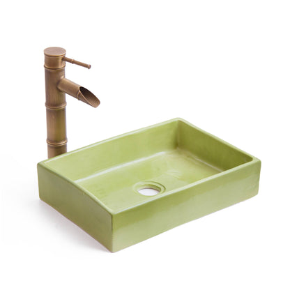 Mini Rectangular - Sage Glaze