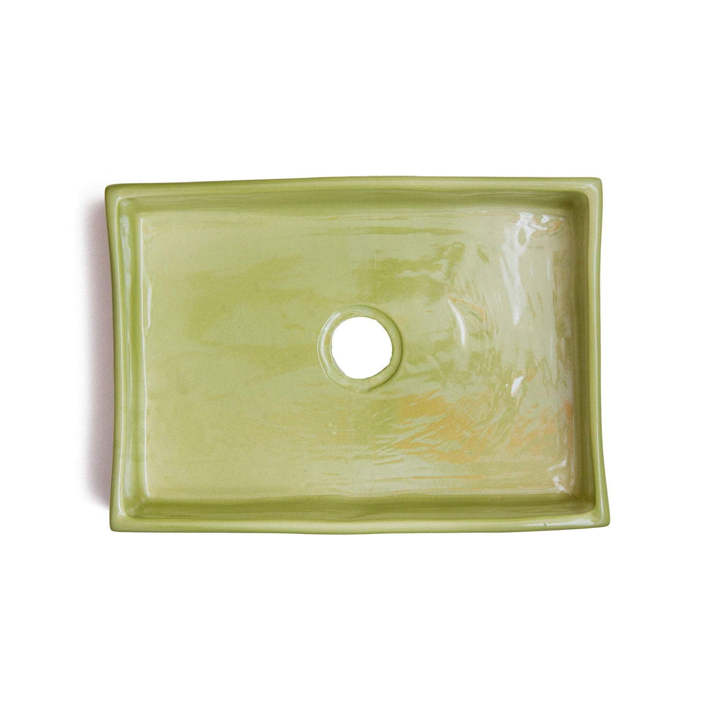 Mini Rectangular - Sage Glaze