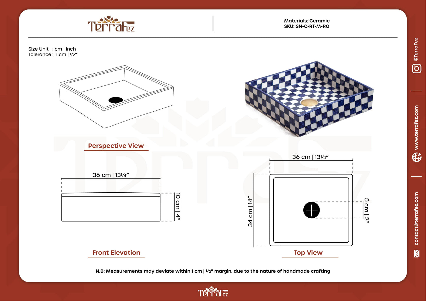 Square Checkmate - Indigo