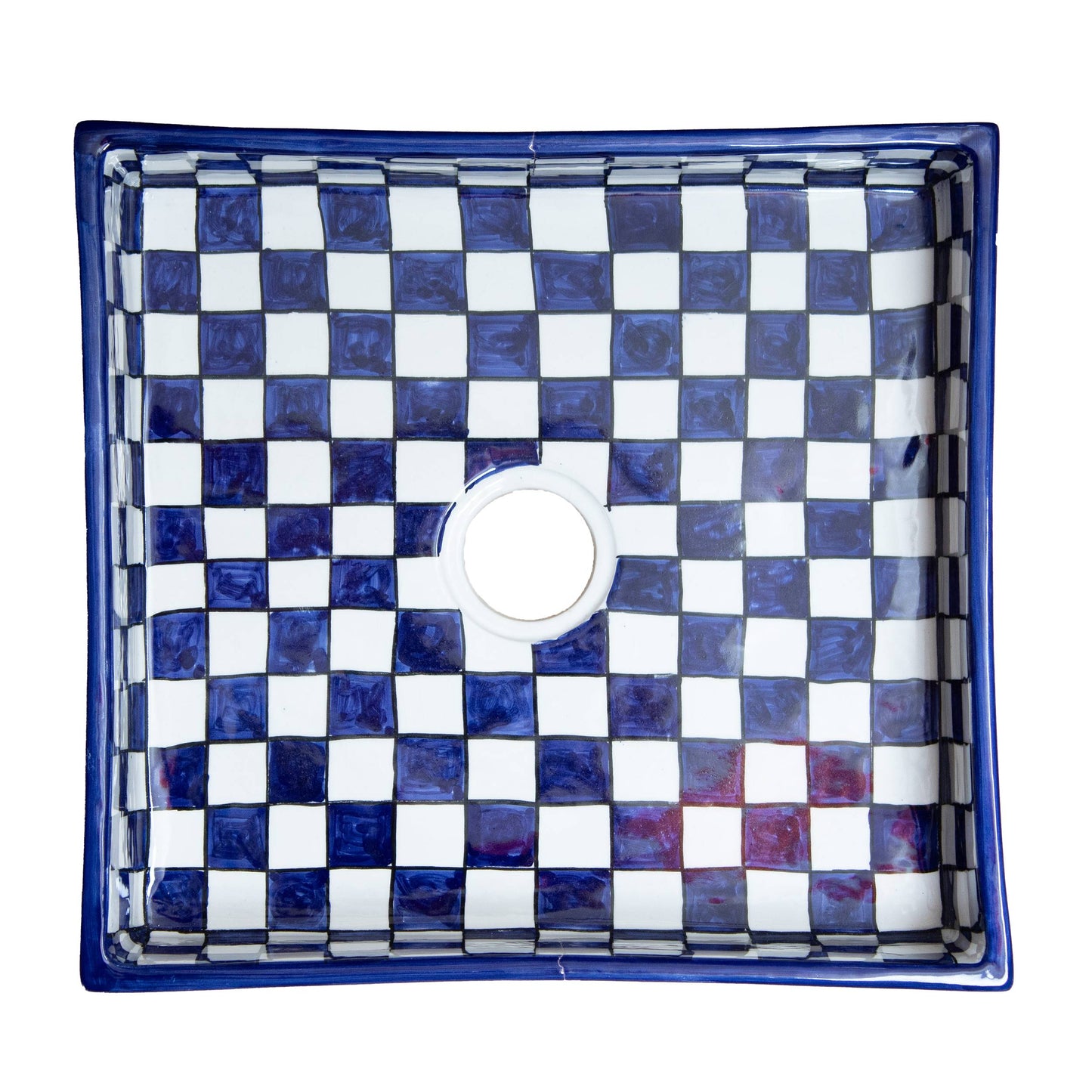 Square Checkmate - Indigo