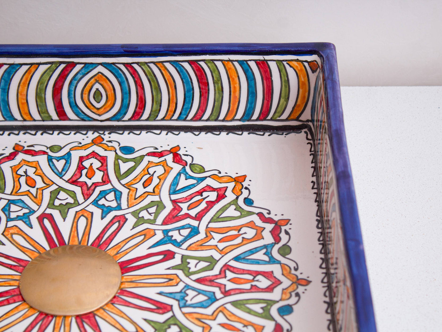 Square Rainbow Rings - Multicolor