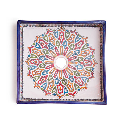 Square Rainbow Rings - Multicolor